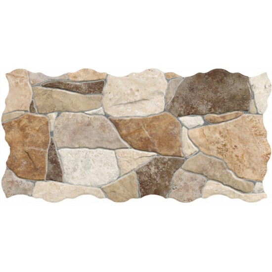 Πλακάκι Keros Piedra Mix 23×46 Απομίμηση Πέτρας