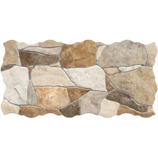 Πλακάκι Keros Piedra Mix 23×46 Απομίμηση Πέτρας