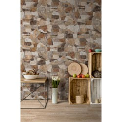 Πλακάκι Keros Piedra Mix 23×46 Απομίμηση Πέτρας