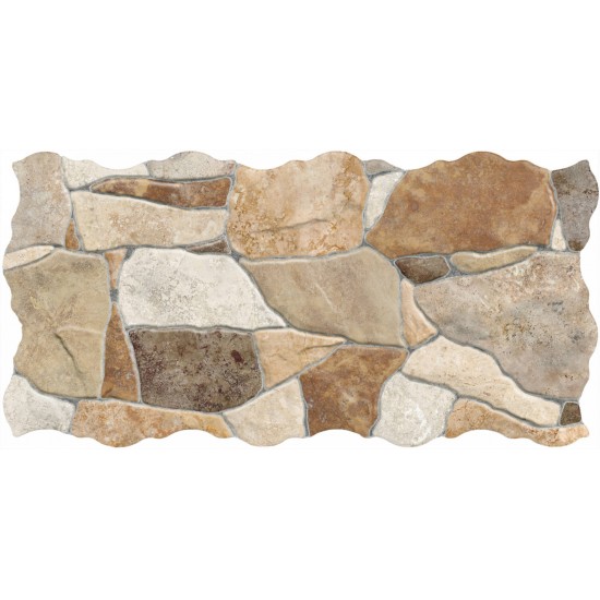 Πλακάκι Keros Piedra Mix 23×46 Απομίμηση Πέτρας