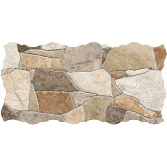 Πλακάκι Keros Piedra Mix 23×46 Απομίμηση Πέτρας