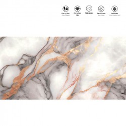 Πλακάκι Planet Grey 60X120 60Χ120 Γκρι Γυαλιστερό Rettificato