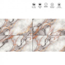 Πλακάκι Planet Grey 60X120 60Χ120 Γκρι Γυαλιστερό Rettificato
