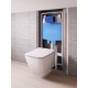 Εντοιχιζόμενο καζανάκι Prosys 80 Ideal Standard Χαμηλής Πίεσης R014367 με Πλαίσιο Στήριξης Εντοιχιζόμενο καζανάκι Prosys 80 Ideal Standard Χαμηλής Πίεσης R014367 με Πλαίσιο Στήριξης