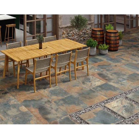 Πλακάκι Shenandoah Black 30x60 Porcellanato Vitacer VP0104 Μαύρο