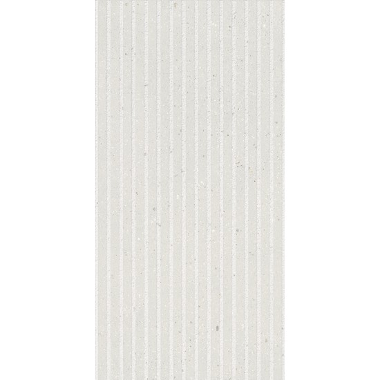 Πλακάκι Geology Rigat- One Argilla 60Χ120 Rettificato Λευκό Ματ