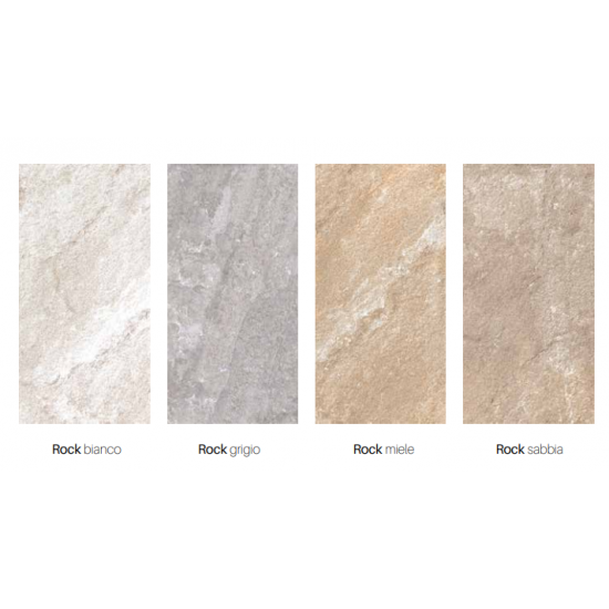 Πλακάκι Rock Bianco 30x60 Λευκό Ματ Artistica Due