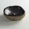 Επικαθήμενος Νιπτήρας Πέτρινος Fossil Vero Riverstone RV 50 Μαύρος Ø40-50 εκ.