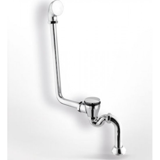 Εμφανής Bαλβίδα Λουτρού Clic - Clac Retro Chrome Bugnatese Oxford SK10-100 Χρωμέ Εμφανής Bαλβίδα Λουτρού Clic - Clac Retro Chrome Bugnatese Oxford SK10-100 Χρωμέ