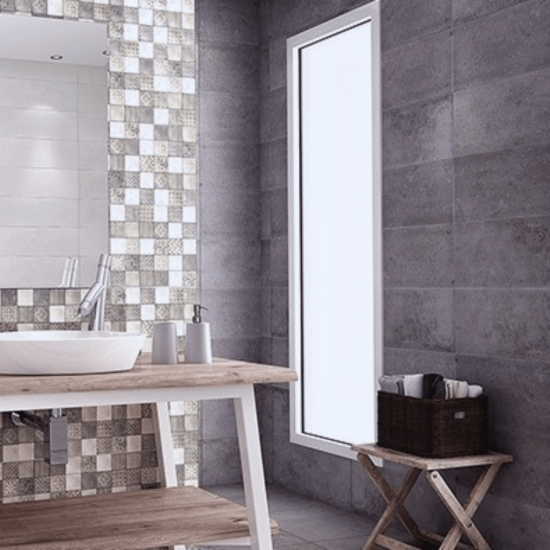 Πλακάκι Sagon Motif Gris Decor 25x60 Πλακάκι Sagon Motif Gris Decor 25x60