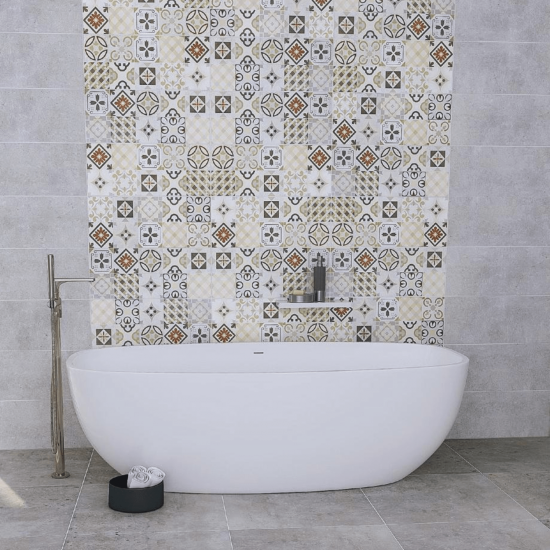 Πλακάκι Sagon gris Clair (Ανοιχτό Γκρι) 25x60 Πλακάκι Sagon gris Clair (Ανοιχτό Γκρι) 25x60