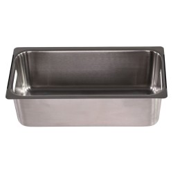 Μπωλ Αποστράγγισης Νεροχύτη Inox κρεμαστό Schock 629111 42.5x15.3 cm