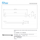 Λαβή Τοίχου Στήριξης Α.Μ.Ε.Α. 69cm Ponte Giulio Inox G56-JAS-04 Λαβή Τοίχου Στήριξης Α.Μ.Ε.Α. 69cm Ponte Giulio Inox G56-JAS-04