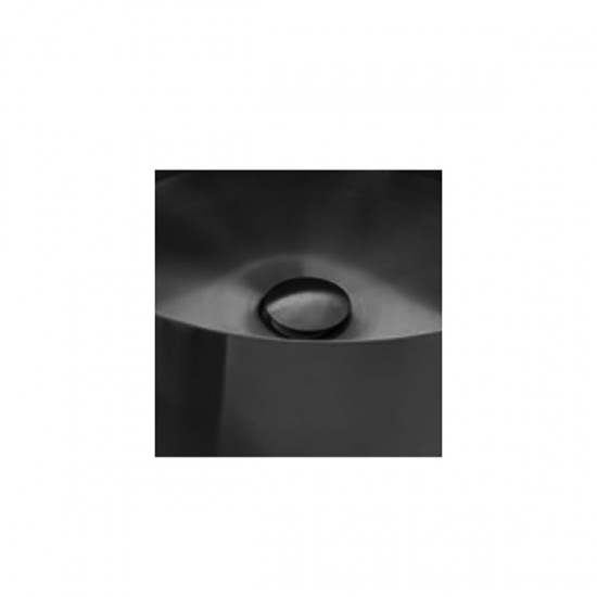Βαλβίδα Νιπτήρος Clic-Clac Voss TPV01-411 Black Brushed