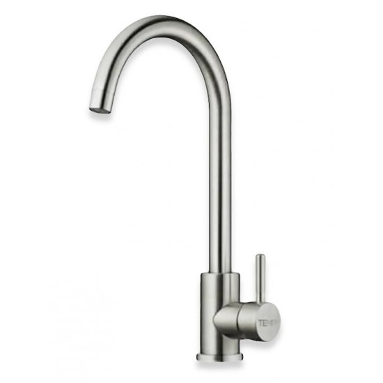 Μπαταρία Κουζίνας Πάγκου Ψηλή Tema Green 67026-2 Inox