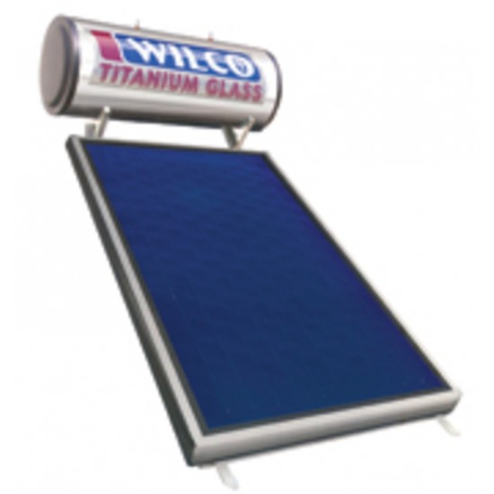 Hλιακός Θερμοσίφωνας Wilco 160lt/2m² Glass Διπλής Ενέργειας με επιλεκτικό Συλλέκτη Tιτανίου Hλιακός Θερμοσίφωνας Wilco 160lt/2m² Glass Διπλής Ενέργειας με επιλεκτικό Συλλέκτη Tιτανίου
