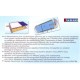 Hλιακός Θερμοσίφωνας  Wilco 160lt/2m² Glass Διπλής Ενέργειας με επιλεκτικό Συλλέκτη Tιτανίου