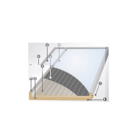 Hλιακός Θερμοσίφωνας Wilco 200lt/2x2 m²=4m² Glass Διπλής Ενέργειας με Eπιλεκτικούς Συλλέκτες Tιτανίου