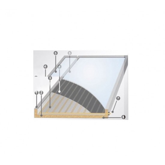 Hλιακός Θερμοσίφωνας  Wilco 160lt/2m² Glass Διπλής Ενέργειας με επιλεκτικό Συλλέκτη Tιτανίου