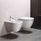 Λεκάνη Κρεμαστή Πορσελάνης GSI Norm Swirlflush 50 εκ. με κάλυμμα USPA White 8616-300 + 6035RU