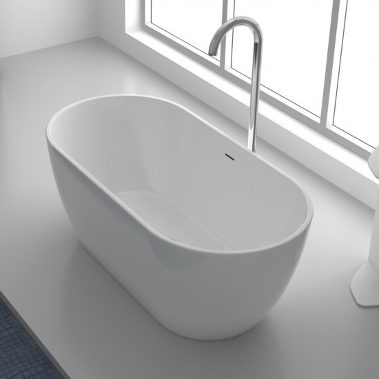 Μπανιέρα Acrilan Evelyn Solid Surface Ελεύθερης Τοποθέτησης Μπανιέρα Acrilan Evelyn Solid Surface Ελεύθερης Τοποθέτησης