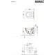 Λεκάνη Κρεμαστή Serel Smart Smart SM12B00-300 με Ενσωματωμένο Σύστημα Μπιντέ 48,5cm Πορσελάνης Λευκή με Κάλυμμα Αντιβακτηριακό Βακελίτη με Normal Close Κάλυμμα Λεκάνη Κρεμαστή Serel Smart Smart SM12B00-300 με Ενσωματωμένο Σύστημα Μπιντέ 48,5cm Πορσελάνης Λευκή με Κάλυμμα Αντιβακτηριακό Βακελίτη με Normal Close Κάλυμμα