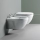 Μπιντέ Κρεμαστό Λευκό Πορσελάνης GSI Classic 8765-300 Ρετρό Vintage Οβάλ Βαρέως Τύπου