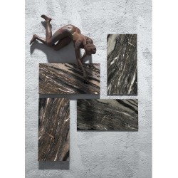 Πλακάκι Himalaya Grey Γυαλιστερό 42,5Χ85 Full Lapato