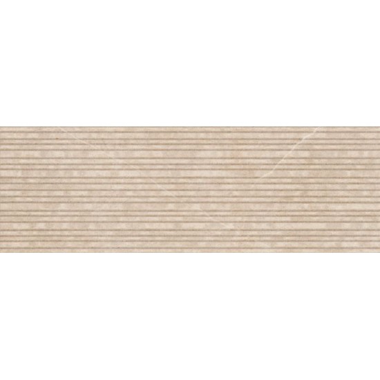 Πλακάκι Μπάνιου Sensi Beige Decor Structure 25,5X75,5CM