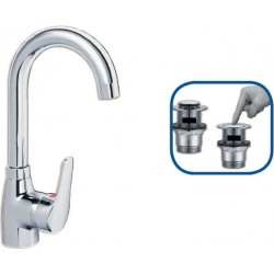 Μπαταρία Νιπτήρα Ψηλή Viospiral Poem 36-6094