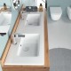Νιπτήρας Μπάνιου Λευκός Πορσελάνης Bianco Ceramica Flat 36120 Slim 121.6 × 46 εκ. Ορθογώνιος Ένθετος Επίπλου με Δυνατότητα Τοποθέτησης και ως Επιτοίχιος Κρεμαστός με 2 Γούρνες Νιπτήρας Μπάνιου Λευκός Πορσελάνης Bianco Ceramica Flat 36120 Slim 121.6 × 46 εκ. Ορθογώνιος Ένθετος Επίπλου με Δυνατότητα Τοποθέτησης και ως Επιτοίχιος Κρεμαστός με 2 Γούρνες
