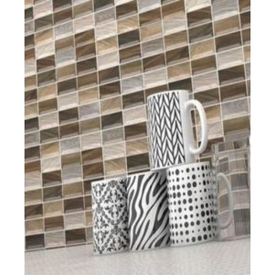 Πλακάκι Wood Beige Decor Ψηφίδα 30Χ60