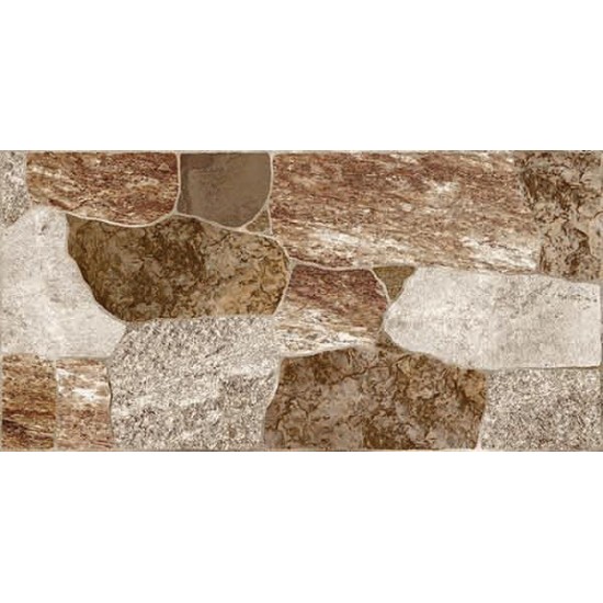 Πλακάκι Yucatan Brown (Καφέ) 30Χ60 8791 Απομίμηση Πέτρας