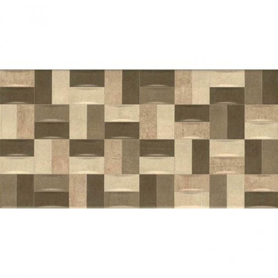 Πλακάκι Μπάνιου Horizon Beige Decor (Μπεζ Ντεκόρ) 25x50