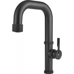 Μπαταρία κουζίνας Πάγκου Armando Vicario Raw 400686 με Περιστρεφόμενο Ρουξούνι, με Συρόμενο Ντους 2 Λειτουργιών ( shower/spray) και Άθραυστο Σπιράλ Μαύρο Ματ Μπαταρία κουζίνας Πάγκου Armando Vicario Raw 400686 με Περιστρεφόμενο Ρουξούνι, με Συρόμενο Ντους 2 Λειτουργιών ( shower/spray) και Άθραυστο Σπιράλ Μαύρο Ματ