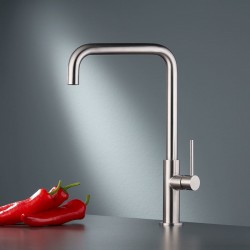 Μπαταρία Κουζίνας Πάγκου Eurorama 702517-111 Inox Με Υψηλό Περιστρεφόμενο Ρουξούνι Μπαταρία Κουζίνας Πάγκου Eurorama 702517-111 Inox Με Υψηλό Περιστρεφόμενο Ρουξούνι