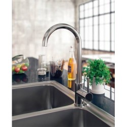 Μπαταρία Κουζίνας Πάγκου Karag Rosa Inox 8101Β Με Υψηλό Περιστρεφόμενο Ρουξούνι Μπαταρία Κουζίνας Πάγκου Karag Rosa Inox 8101Β Με Υψηλό Περιστρεφόμενο Ρουξούνι