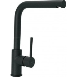 Μπαταρία Κουζίνας Πάγκου Ψηλή Modea Line Vivid Space Black 00-2083 Μαύρη Ματ Με Υψηλό Περιστρεφόμενο Ρουξούνι 