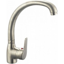 Μπαταρία Πάγκου Κουζίνας Ideal Poem 10-5311 Inox Matt Viospiral