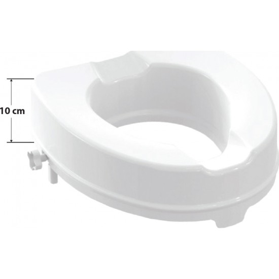 Κάθισμα Λεκάνης W.C Elvit AMEA 0205 Υπερυψωμένo με Ύψος 10cm Λευκό Πολυεστερικό 40,5-36,5cm με Πλαστικά στηρίγματα Κάθισμα Λεκάνης W.C Elvit AMEA 0205 Υπερυψωμένo με Ύψος 10cm Λευκό Πολυεστερικό 40,5-36,5cm με Πλαστικά στηρίγματα