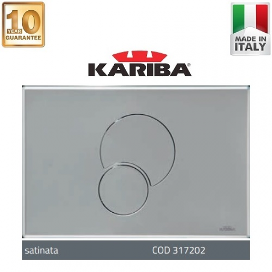 Πλακέτα Χειρισμού Kariba FIDIA DUO 317201 Διπλή Χρωμέ Κυκλική Πλακέτα Χειρισμού Kariba FIDIA DUO 317201 Διπλή Χρωμέ Κυκλική
