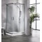 Καμπίνα Ντουζιέρας Tema Τετράγωνη Nexus 90Χ90 με 1,80 ύψος Διάφανη με Κρύσταλλο Ασφαλείας με Χρωμέ Πλαίσιο 