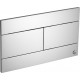 Πλακέτα Χειρισμού Ideal Standard Deco SLIM C6616AA Χρωμέ Γυαλιστερή Διπλή Τετραγωνισμένη Πλακέτα Χειρισμού Ideal Standard Deco SLIM C6616AA Χρωμέ Γυαλιστερή Διπλή Τετραγωνισμένη
