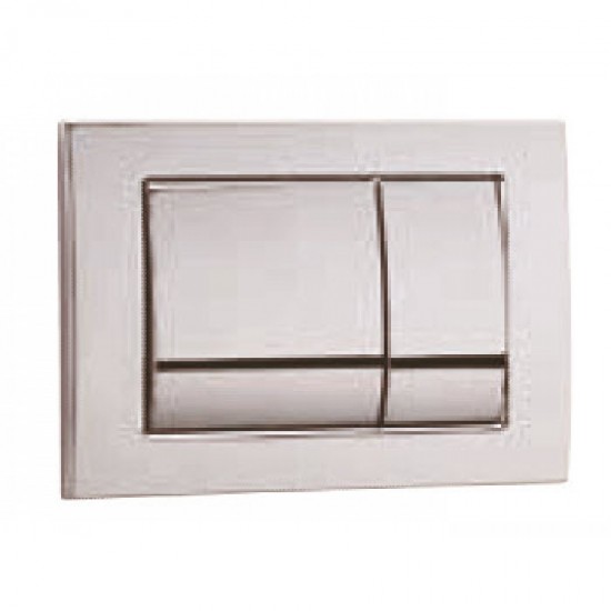 Πλακέτα Χειρισμού Ideal Standard Deco Ria C6617AA Χρωμέ Διπλή Πλακέτα Χειρισμού Ideal Standard Deco Ria C6617AA Χρωμέ Διπλή