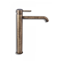 Outlet Μπαταρία Νιπτήρος Αναμεικτική Etna Modea Minimal Brushed Bronze 00-07013/BR Ψηλή