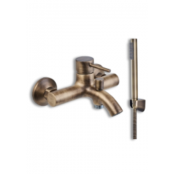 Μπαταρία Λουτρού Αναμεικτική Modea Etna Minimal Brushed Bronze 00-07012/BR Μπαταρία Λουτρού Αναμεικτική Modea Etna Minimal Brushed Bronze 00-07012/BR