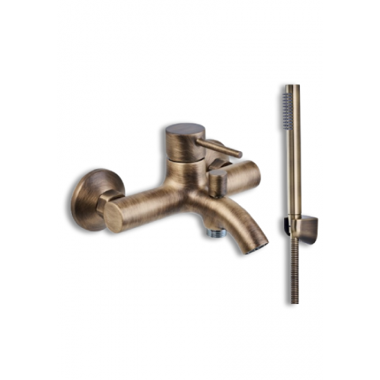 Μπαταρία Λουτρού Αναμεικτική Modea Etna Minimal Brushed Bronze 00-07012/BR Μπαταρία Λουτρού Αναμεικτική Modea Etna Minimal Brushed Bronze 00-07012/BR