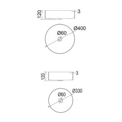 Voss Milo V1033-211 Επικαθήμενος Νιπτήρας Inox Gold Brushed Φ33 Voss Milo V1033-211 Επικαθήμενος Νιπτήρας Inox Gold Brushed Φ33