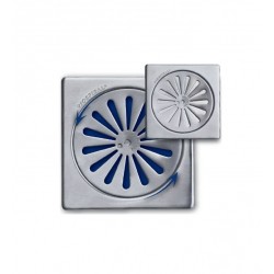 Σχάρα Ασφαλείας Inox 10x10cm Viospiral 15-1360 Aisi 304