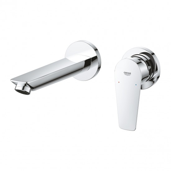 Εντοιχισμένη Μπαταρία Νιπτήρα 2 Οπών Grohe Bauedge 20474001 Ορειχάλκινη Χρωμέ Εντοιχισμένη Μπαταρία Νιπτήρα 2 Οπών Grohe Bauedge 20474001 Ορειχάλκινη Χρωμέ